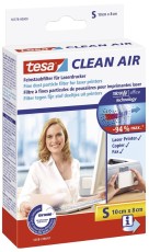 tesa® Clean Air Feinstaubfilter für Laserdrucker, Größe S Feinstaubfilter 100 x 80 mm S