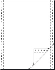SIGEL DIN-Computerpapier, 2fach, 12x240 mm (A4 hoch), SD, längsperforiert, 1000 Sätze 60/57 g/qm