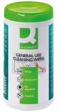 Q-Connect® Reinigungstücher - Kunststoffoberflächen Reinigungstuch Reinigungstücher für Telefon