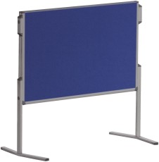 Franken Moderationstafel PRO - 120 x 150 cm, blau/Filz, klappbar Moderationstafel 120 cm 150 cm