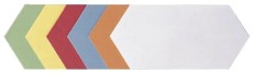 Franken Moderationskarte - Rhombus, 205 x 95 mm, sortiert, 500 Stück Moderationskarte Rhombus