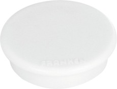 Franken Magnet, 32 mm, 800 g, weiß Magnet weiß Ø 32 mm 10 Stück 800 g