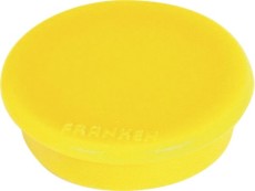 Franken Kraftmagnet, 38 mm, 2500 g, gelb Magnet gelb Ø 38 mm 10 Stück 2500 g