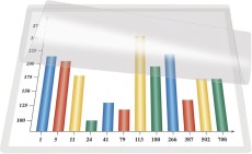 Q-Connect® Kaltlaminierhülle, A4, 200/100 mym, 216 x 303mm, 5 Stück Kaltlaminier-Folie 5 Stück