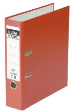 Elba Ordner rado brillant -  Acrylat/Papier, A4, 80 mm, rot Ordner A4 80 mm rot
