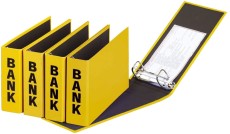 Pagna® Bankordner Color-Einband - A5 , 50 mm, Color Einband, gelb Bankordner A5 50 mm gelb
