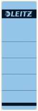 Leitz 1642 Rückenschilder - Papier, kurz/breit, 10 Stück, blau Rückenschild selbstklebend blau