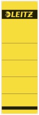Leitz 1642 Rückenschilder - Papier, kurz/breit, 10 Stück, gelb Rückenschild selbstklebend gelb