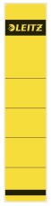 Leitz 1643 Rückenschilder - Papier, kurz/schmal, 10 Stück, gelb Rückenschild selbstklebend gelb