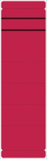 Ordnerrückenschilder - breit/lang, sk, 10 Stück, rot Rückenschild selbstklebend rot breit/lang