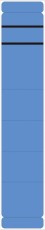 Ordnerrückenschilder - schmal/lang, sk, 10 Stück, blau Rückenschild selbstklebend blau 39 mm