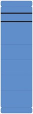Ordnerrückenschilder - breit/kurz, sk, 10 Stück, blau Rückenschild selbstklebend blau breit/kurz
