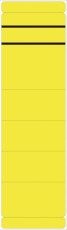 Ordnerrückenschilder - breit/kurz, sk, 10 Stück, gelb Rückenschild selbstklebend gelb breit/kurz