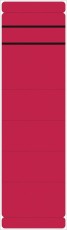 Ordnerrückenschilder - breit/kurz, sk, 10 Stück, rot Rückenschild selbstklebend rot breit/kurz
