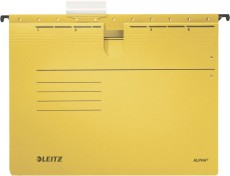 Leitz 1984 Hängehefter ALPHA® - kfm. Heftung, Pendarec-Karton, 5 Stück, gelb Hängehefter gelb A4