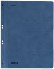 Falken Ösenhefter - A4 1/1 Vorderdeckel, blau, Manilakarton, 250 g/qm Ösenhefter ganz A4 240 mm