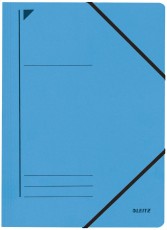 Leitz 3980 Eckspanner - A4, 250 Blatt, Pendarec-Karton (RC), blau Eckspanner blau A4 Gummizug 232 mm