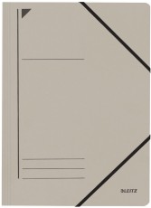 Leitz 3980 Eckspanner - A4, 250 Blatt, Pendarec-Karton (RC), grau Eckspanner grau A4 Gummizug 232 mm