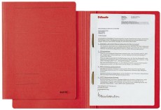 Leitz 3003 Schnellhefter Fresh - A4, 250 Blatt, kfm. Heftung, Karton (RC), rot Schnellhefter rot A4