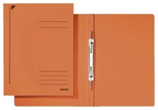 Leitz 3040 Spiralhefter - A4, 250 Blatt, kfm. Heftung, Recycling-Karton, orange Spiralhefter orange