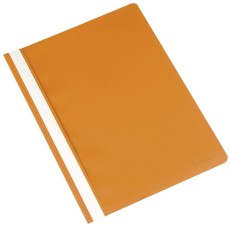 Q-Connect® Schnellhefter - A4, 250 Blatt, PP, orange Schnellhefter kaufmännische Heftung orange A4