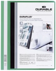 Durable Angebotshefter DURAPLUS® - strapazierfähige Folie, A4+, grün Angebotshefter grün 245 mm