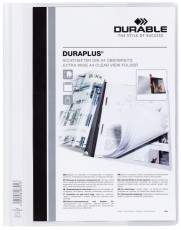 Durable Angebotshefter DURAPLUS® - strapazierfähige Folie, A4+, weiß Angebotshefter weiß 245 mm