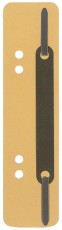 Q-Connect® Heftstreifen aus Karton, kurz - gelb, 25 Stück Heftstreifen gelb 25 Stück 34 mm 150 mm