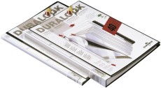 Durable Sichtbuch DURALOOK® PLUS - A4, 10 Hüllen, 9 mm, schwarz Tasche auf  Vorderdeckel Sichtbuch
