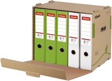 Esselte Archiv Container ECO, für Ordner, Karton, naturbraun Archivregal braun 427 x 343 x 305 mm