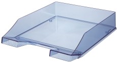 HAN Briefkorb KLASSIK - A4, blau-transparent Briefablage A4 bis C4 255 mm 65 mm 348 mm