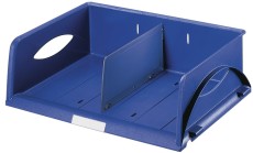 Leitz 5230 Briefkorb Sorty - A4/C4, blau Briefablage A4 bis C4 quer 408 mm 127 mm 295 mm blau