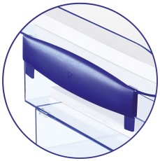 Cep Distanzhalter - blau, 2 Stück nur für Briefkörbe Modell Ice Blue Distanzstück blau 2 Stück