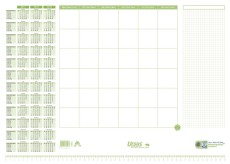 Ursus® Green Schreibunterlage - 525 x 375 mm, Recycling-Papier, 30 Blatt Schreibunterlagenblock