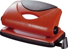 Q-Connect® Locher - 10 Blatt, rot Locher 10 Blatt rot