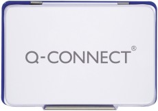 Q-Connect® Metall-Stempelkissen Größe 2 - blau Stempelkissen blau Größe 2 110 mm 70 mm