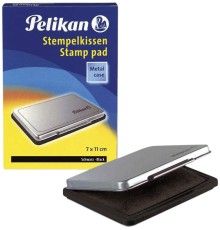 Pelikan® Stempelkissen 2 - 110 x 70 mm, schwarz getränkt Stempelkissen schwarz Größe 2 110 mm
