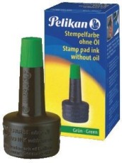 Pelikan® Stempelfarbe 4K - ohne Öl, 28 ml, grün Stempelfarbe grün 28 ml