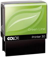 COLOP® Printer 30 Green Line - max . 5 Zeilen, 18 x 47 mm mit Gutschein Textstempel Selbstfärber