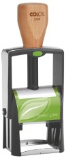 COLOP® Classic 2300 Green Line - max. 7 Zeilen, 30 x 45 mm mit Gutschein Textstempel Selbstfärber