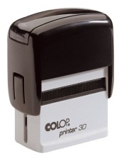 COLOP® Printer 30 - für max. 5 Zeilen, 18 x 47 mm mit Gutschein Textstempel Selbstfärber schwarz