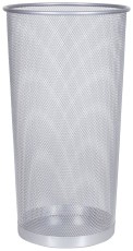 Q-Connect® Schirmständer Metalldraht - silber Schirmständer silber Ø 26,5 cm, Höhe 50 cm