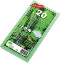 Envirelope® Briefumschlag - DIN lang, haftklebend, 75 g/qm, mit Fenster, 20 Stück DL weiß 75 g/qm