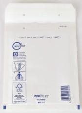 aroFOL® Luftpolstertaschen Nr. 3, 150x215 mm, weiß, 10 Stück Luftpolstertasche weiß Nr. 3 12 g