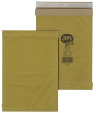 Jiffy® Papierpolstertasche Größe 4 - 240 x 343mm, braun Mindestabnahmemenge - 10 Stück. braun