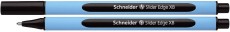 Schneider Kugelschreiber Slider Edge - XB, schwarz Kugelschreiber Einweg Kappenmodell cyan-schwarz