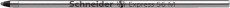 Schneider Kugelschreibermine Express 56 - M, schwarz (dokumentenecht) Vierfarbmine schwarz M