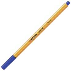 STABILO® Fineliner - point 88 - blau Fineliner blau 0,4 mm metallgefasste Spitze