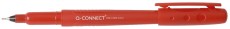 Q-Connect® Feinschreiber 0,4 mm, rot Fineliner rot ca. 0,4 mm