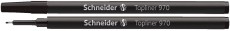 Schneider Fineliner-Mine Topliner 970 - 0,4 mm, schwarz Cap-Off-Tinte - kann 2-3 Tage offen bleiben.